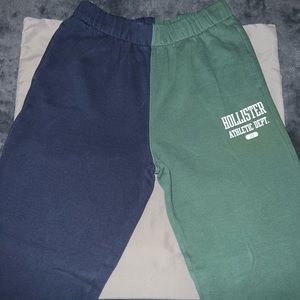 Brand:Hollister Size:Small Color:Green and Dark Blue